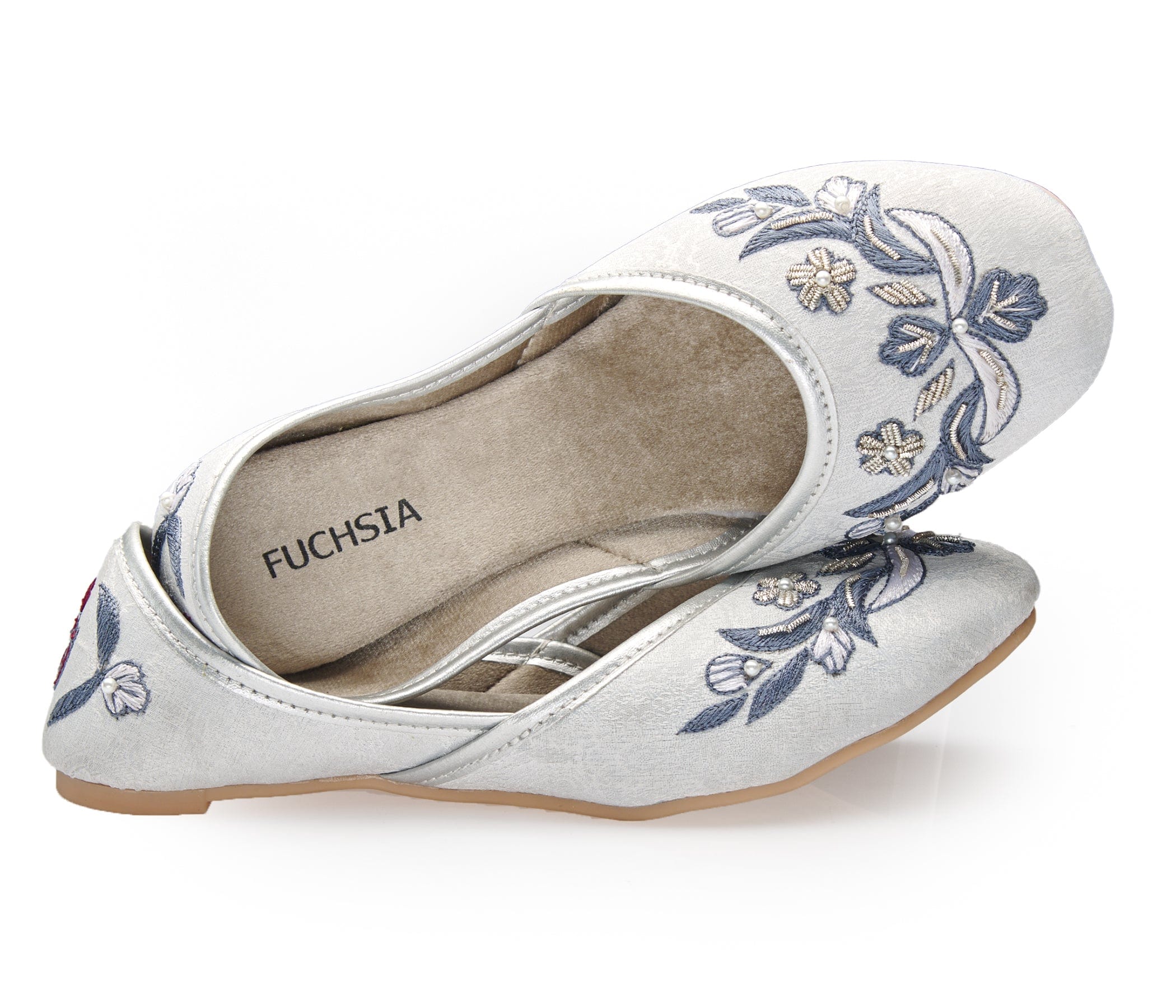 その他 bonjour diary indigo flower ballet shoes Adult Passé Full Sole Leather Ballet Shoe, Drawstring Free