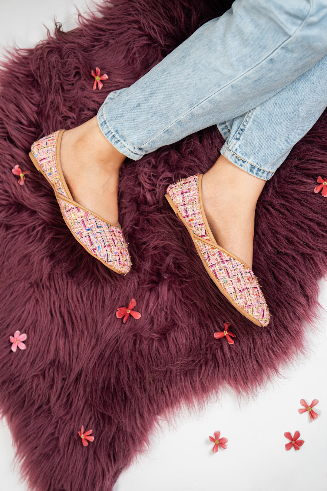 Pink Tweed