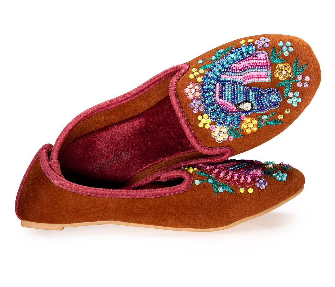 Cavalier Velvet Moccasin