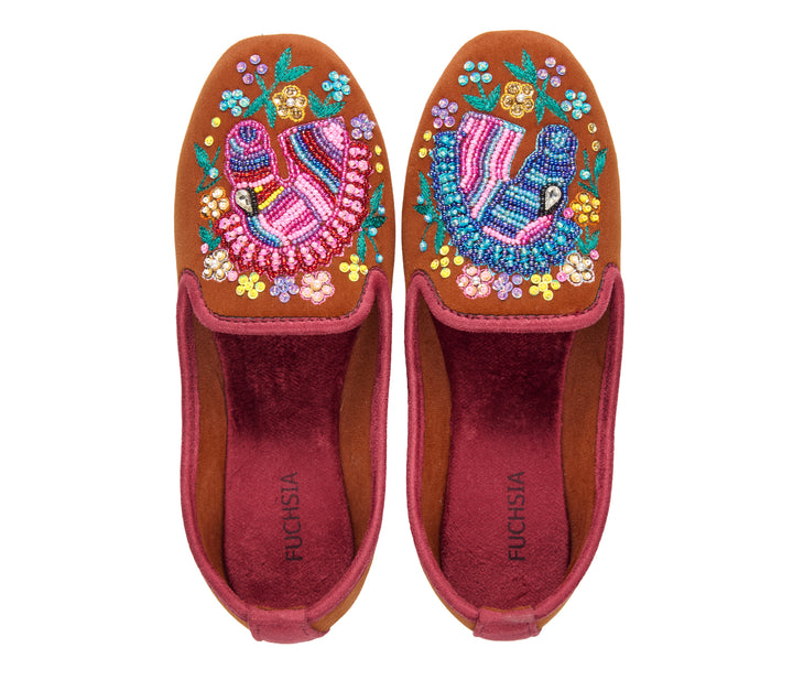 Cavalier Velvet Moccasin