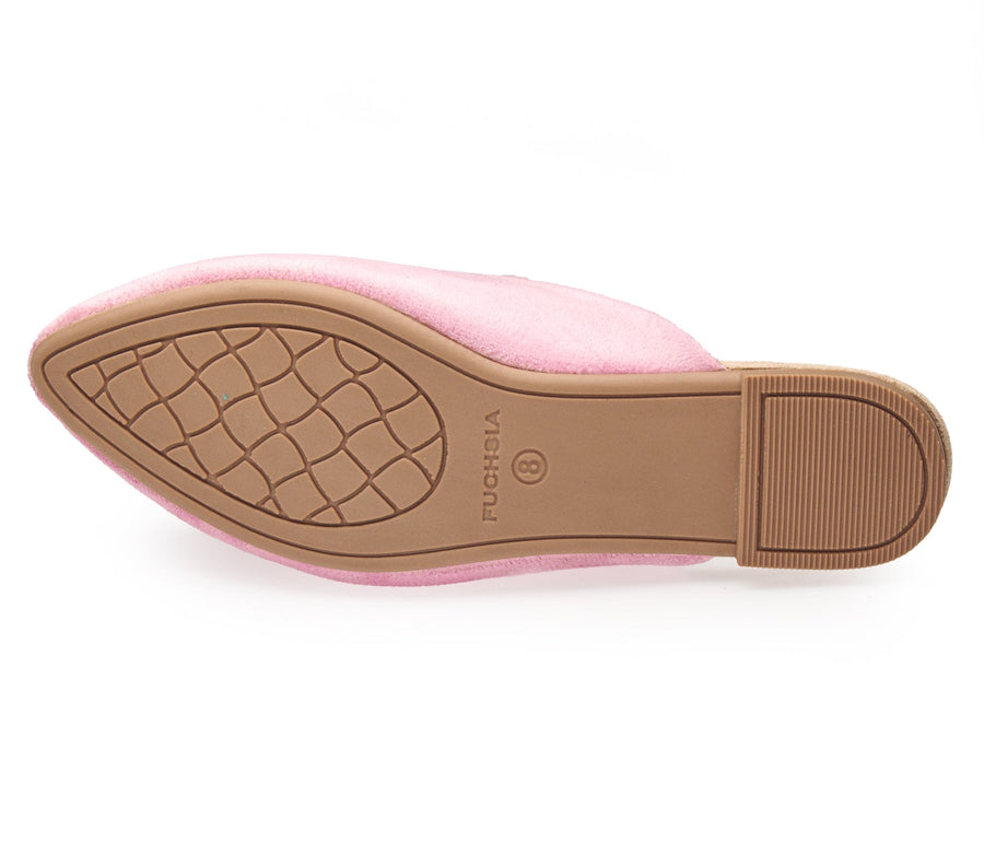 Fuchsia mules deals