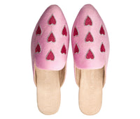 Thumbnail for Red Heart Mules - Pink