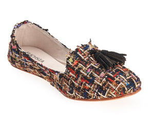 
                  
                    Load image into Gallery viewer, Noir Tweed Loafer
                  
                