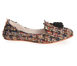 
                  
                    Load image into Gallery viewer, Noir Tweed Loafer
                  
                