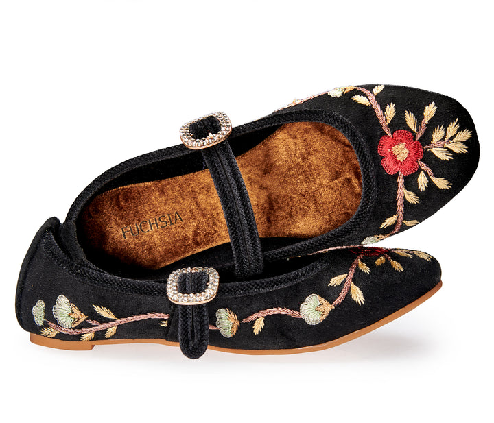 Paradise Black Mary Jane